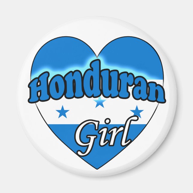 Aimant Fille du Honduras (Devant)
