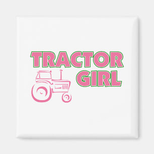 Aimant Fille du tracteur
