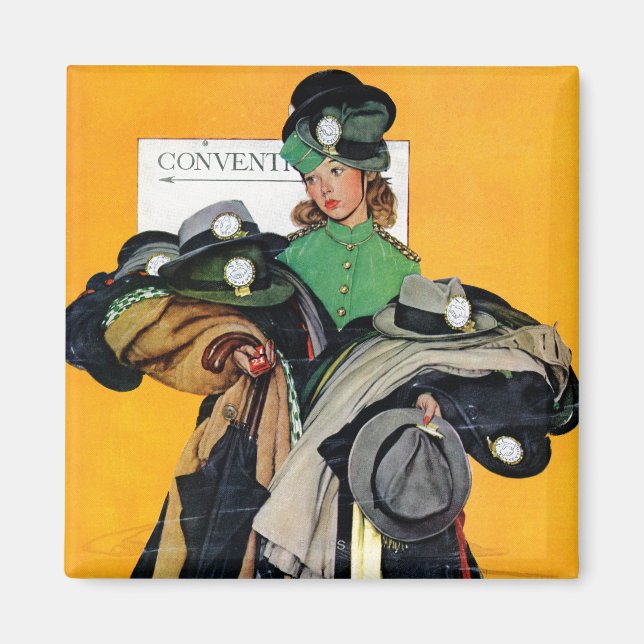 Aimant Fille Hatcheck (Devant)