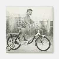 Fille vélo équitation
