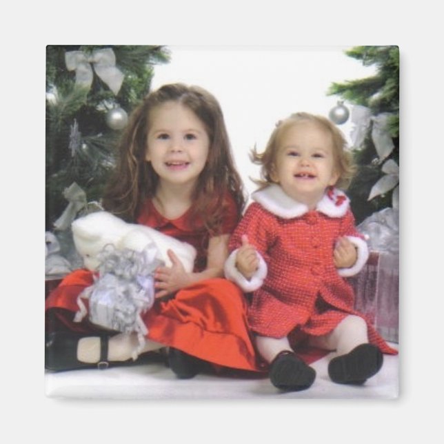 Aimant Filles de Noël (Devant)