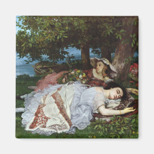 Aimant Filles sur les banques de la Seine, 1856-57