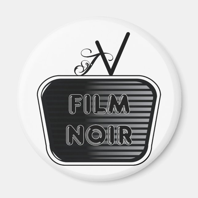 Aimant Film Noir (Devant)