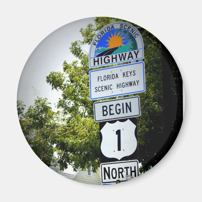 Aimant Fin de la route (Devant)