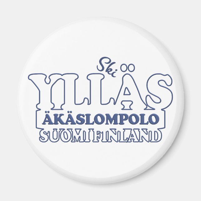 Aimant FINLANDAIS YLLÄS (Devant)