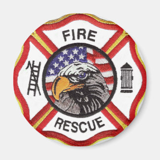 Aimant Fire Rescue Maltese Cross