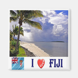 Aimant FJ - Fidji - I Love