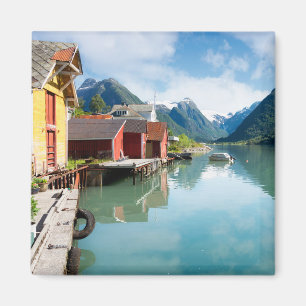 Aimant Fjaerpayfjord paysage de fjord en Norvège