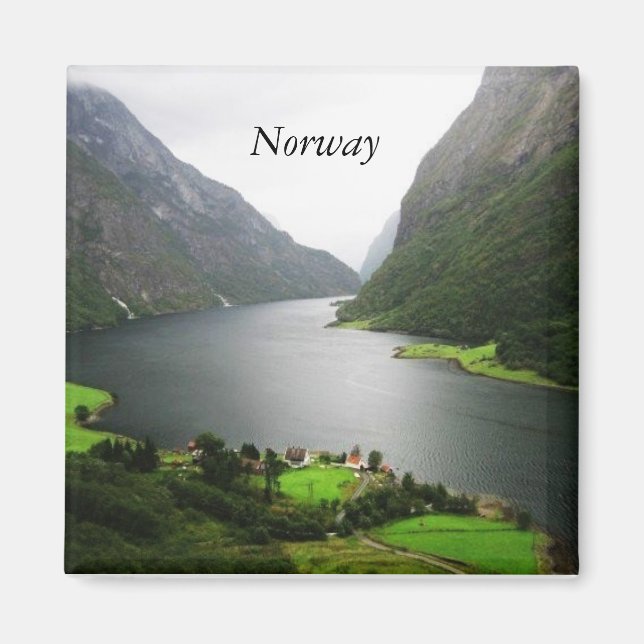 Aimant Fjord de Norvège (Devant)