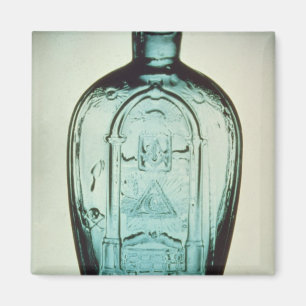 Aimant flacon maçonnique Moule-soufflé