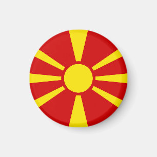 Aimant Flag de Macedonia