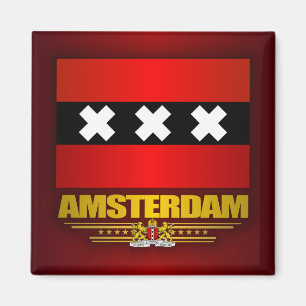 Aimant Flag of Amsterdam