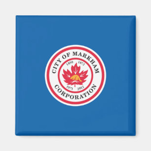 Aimant Flag of Markham (Ontario, Canada)