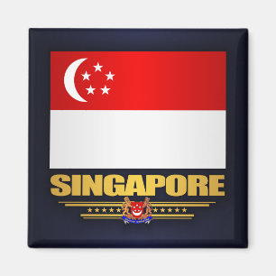 Aimant Flag of Singapore