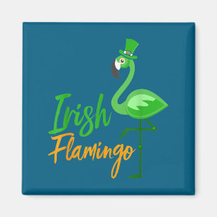 Aimant Flamant irlandais - Cadeau drôle pour amateur d'Ir