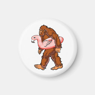 Aimant Flamant rose Bigfoot