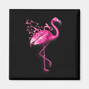 Aimant Flamant rose d'oiseaux roses Sensibilisation au ca