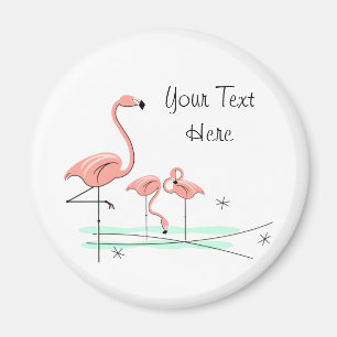 Aimant Flamingo Ocean Trio 4 Texte