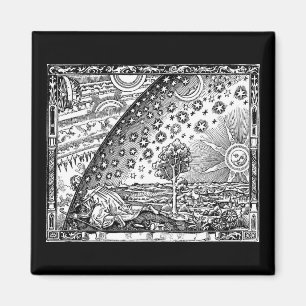 Aimant Flammarion Dome Woodcut Engraving
