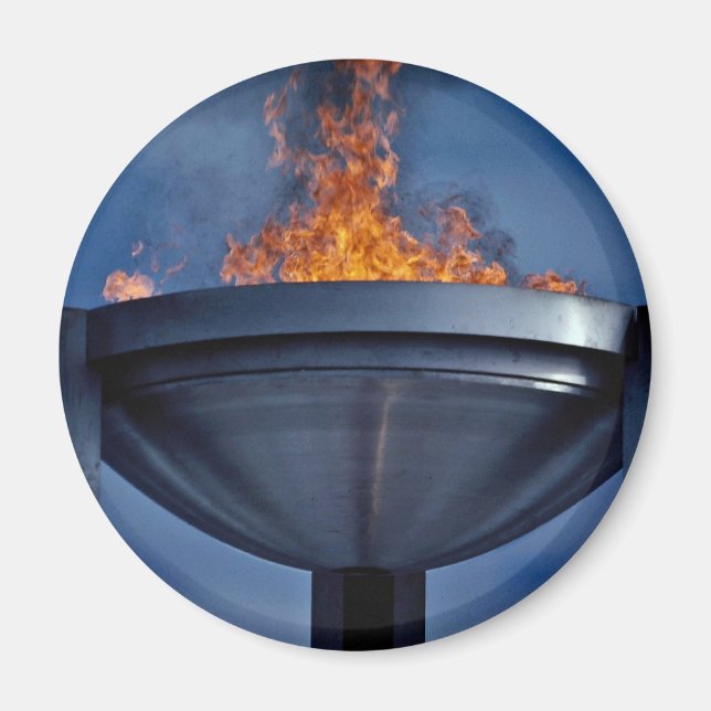 Aimant flamme olympique Extraordinaire (Devant)