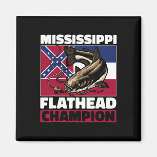 Aimant Flathead Catfish Chasse Catfish Papa Catfish Hu