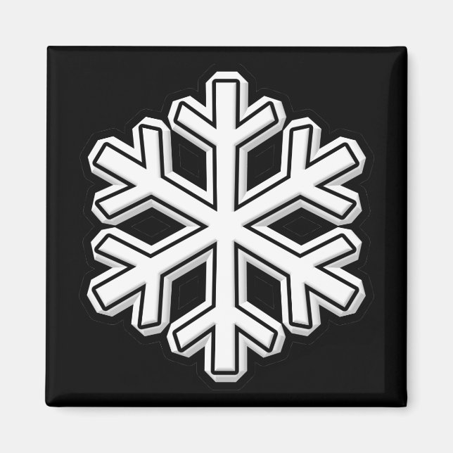 Aimant Flèche de neige (Devant)