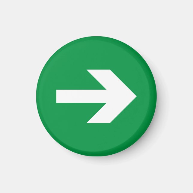 Aimant Flèche direction (Devant)