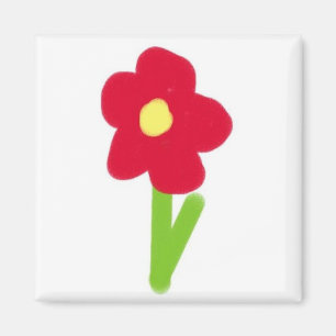 Aimant Fleur 2 de roses indien