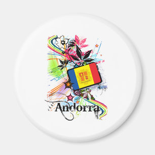 Aimant Fleur Andorre