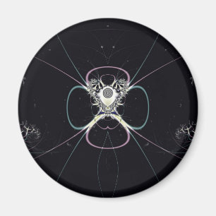 Aimant Fleur dans l'espace