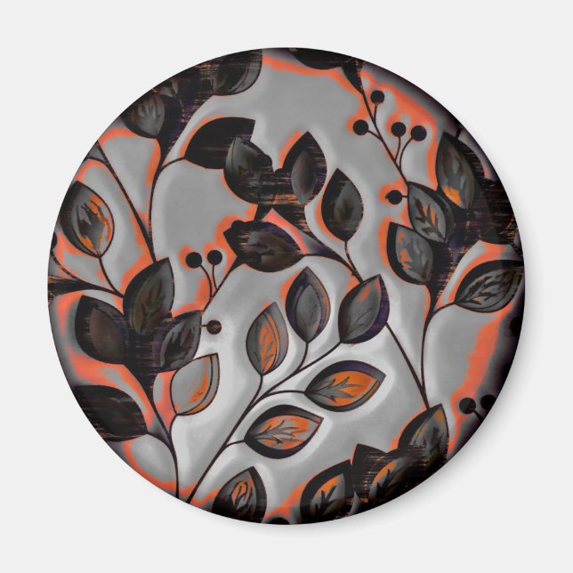 Aimant Fleur de bois (Devant)