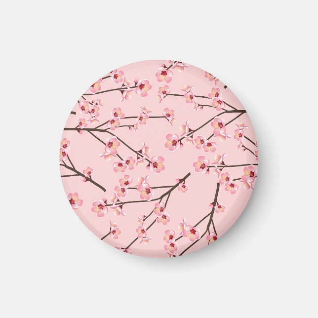 Aimant Fleur de cerise (Devant)