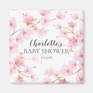 Aimant Fleur de cerisier rose Douche Favoriser l'aimant