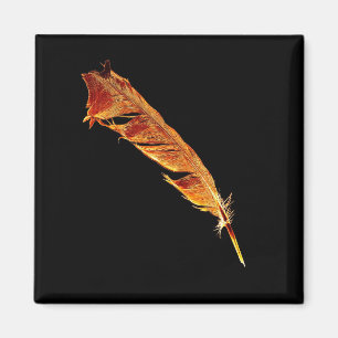 Aimant Fleur de Corbeau chaud brillant Amateur d'oiseaux 