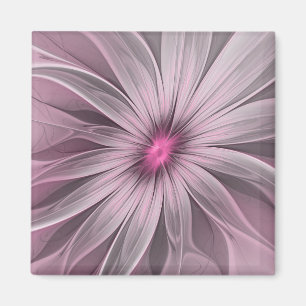 Aimant Fleur de fantaisie Art abstrait de prune floral fr