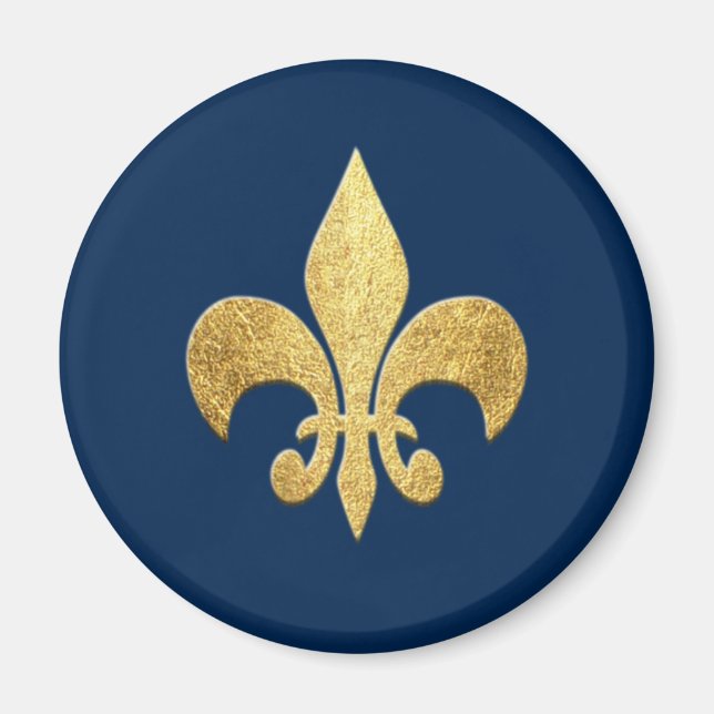 Aimant Fleur de lis (Devant)