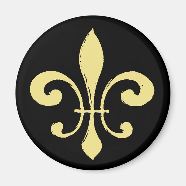 Aimant Fleur De Lis (Devant)
