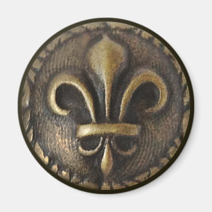 Aimant Fleur De Lis Medallion