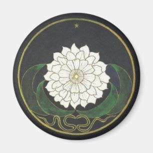 Aimant Fleur d'or de mandala