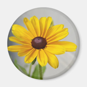 Aimant Fleur jaune doré