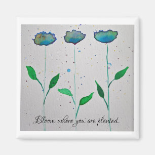 Aimant Fleur où vous avez planté de l'aimant