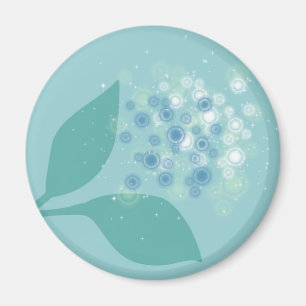 Aimant Fleur pelucheuse