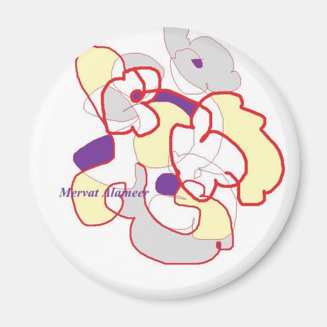 Aimant Fleurs (Devant)