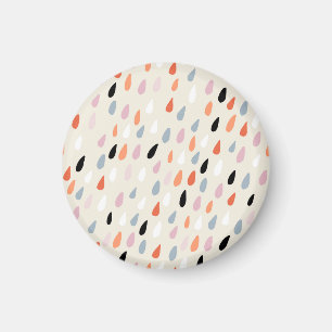 Aimant Fleurs Art Déco : Moderne sans couture