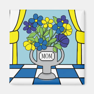 Aimant Fleurs dans un Vase