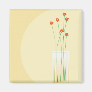 Aimant Fleurs dans un Vase
