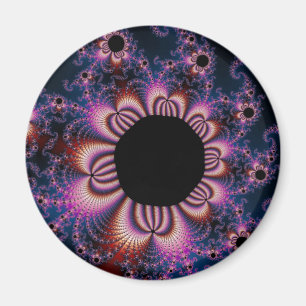 Aimant Fleurs de cactus - Fractal