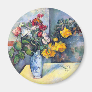 Aimant Fleurs de la vie morte dans un vase par Paul Cezan