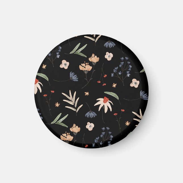 Aimant Fleurs d'eau simples 1 (Devant)