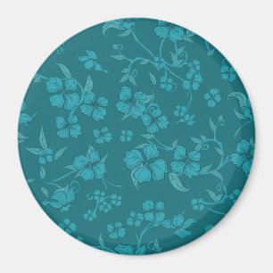 Aimant Fleurs déplaisantes Motif 9